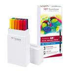 ABT Dual Brush Pen 18er-Set - Primary Colors