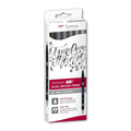 Tombow ABT Dual Brush Pen 6er-Set – Grey