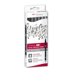 Tombow ABT Dual Brush Pen 6er-Set – Grey