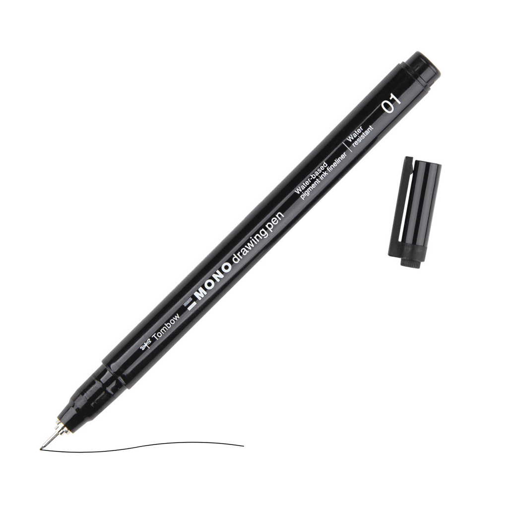 Tombow Fineliner MONO drawing pen Color 8er Set - PenJoy