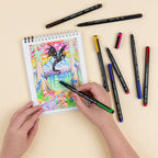 Tombow Fineliner MONO drawing pen Color 8er Set - PenJoy