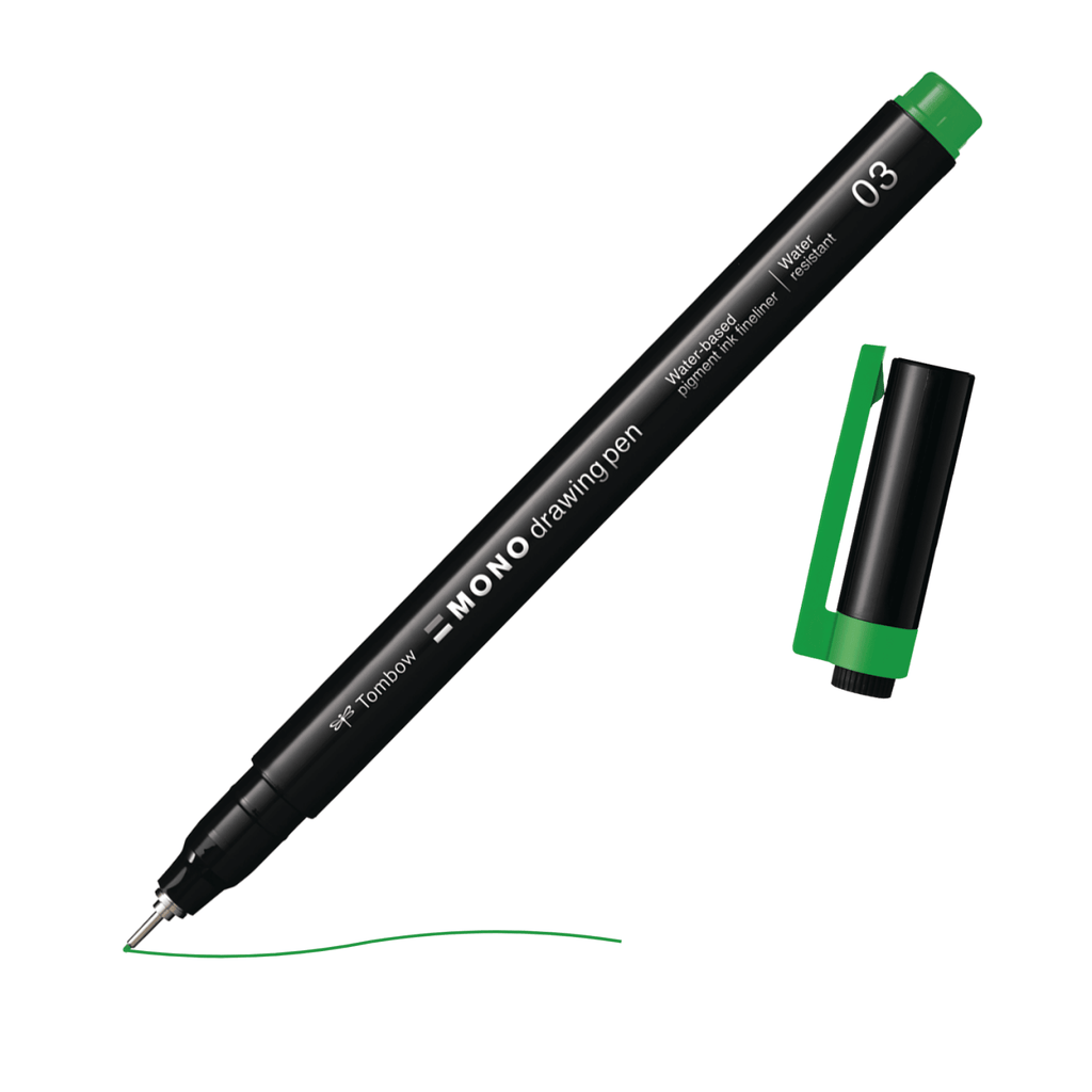 Tombow Fineliner MONO drawing pen Color 8er Set - PenJoy