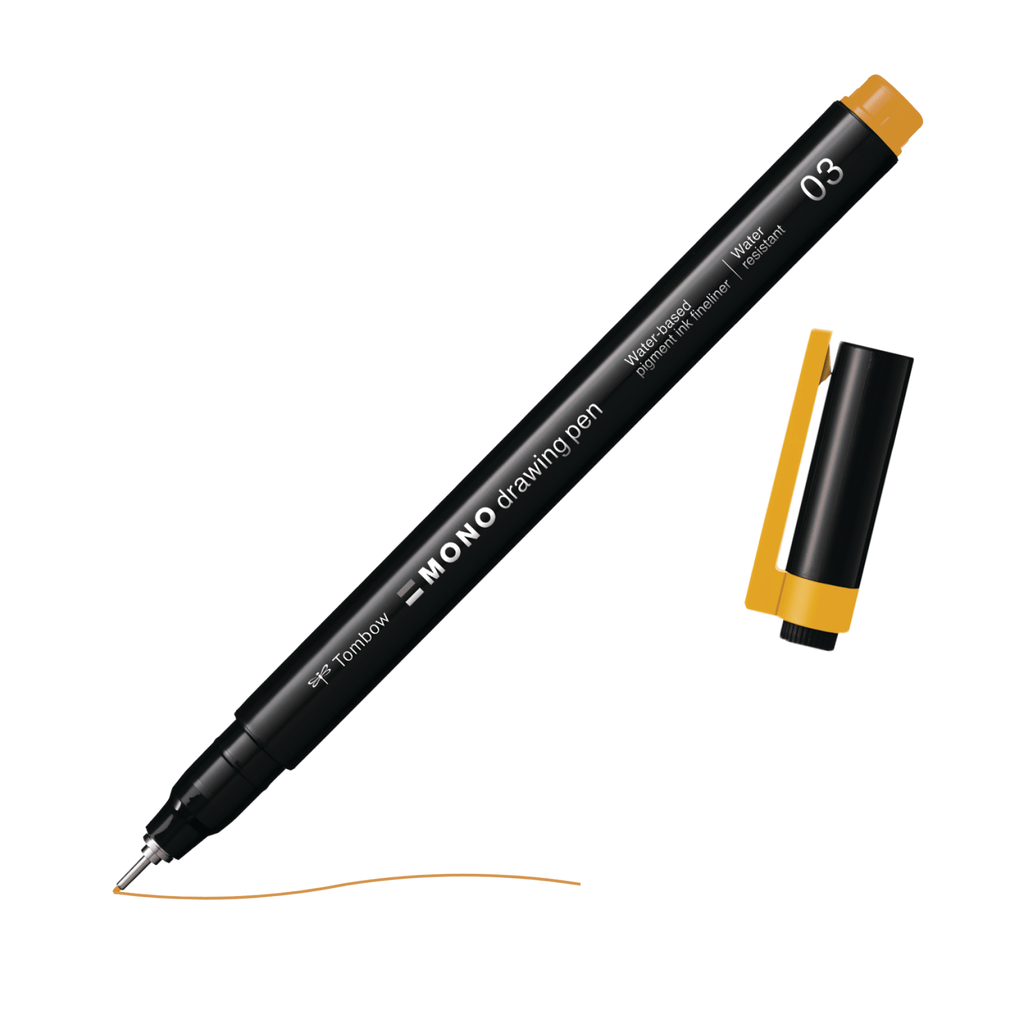 Tombow Fineliner MONO drawing pen Color 8er Set - PenJoy