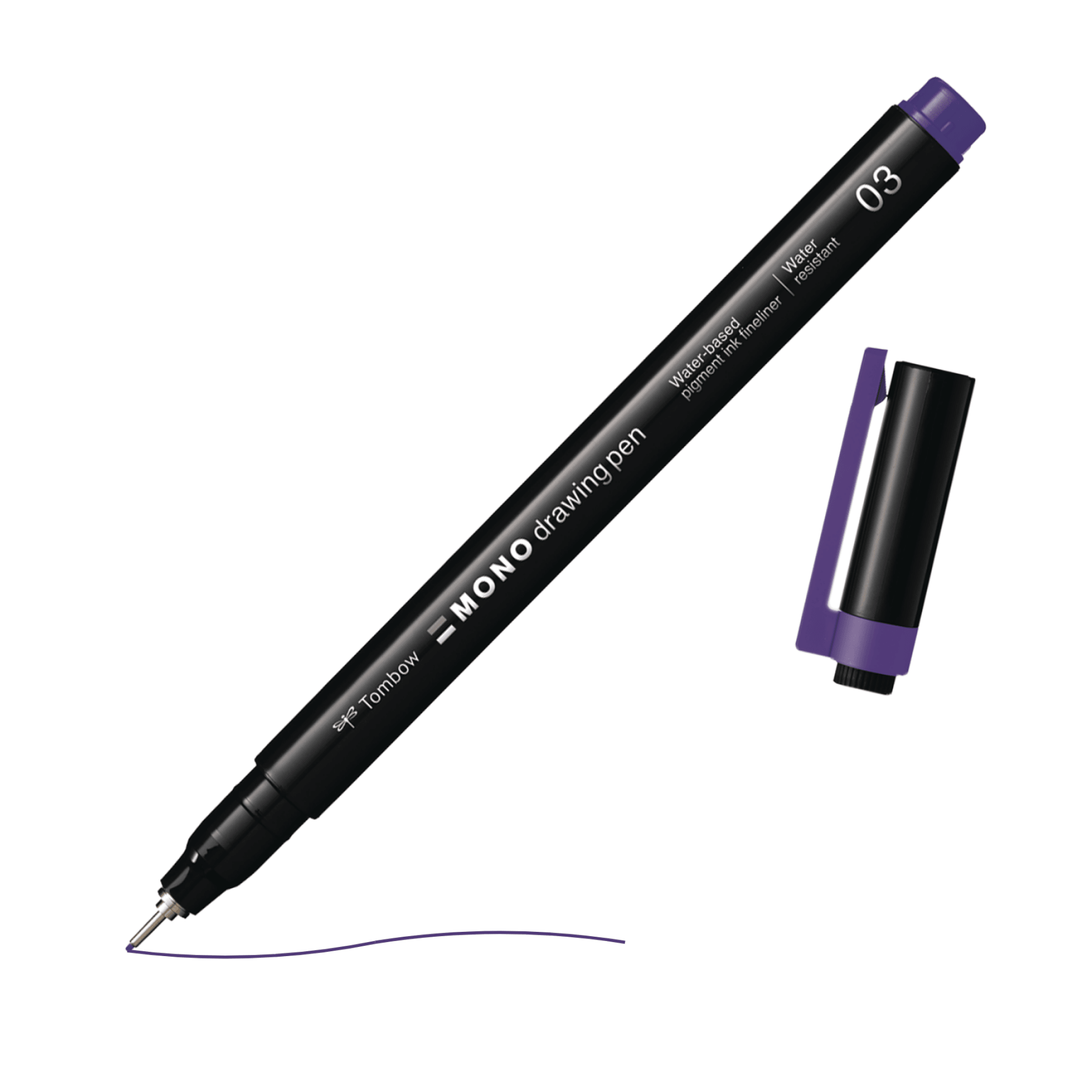 Tombow Fineliner MONO drawing pen Color 8er Set - PenJoy