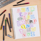 Tombow Fineliner MONO drawing pen Color 8er Set - PenJoy