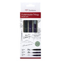 Fudenosuke Trilogy Brush Pen Set mit 3 Stiften - perfekt für Kalligraphie