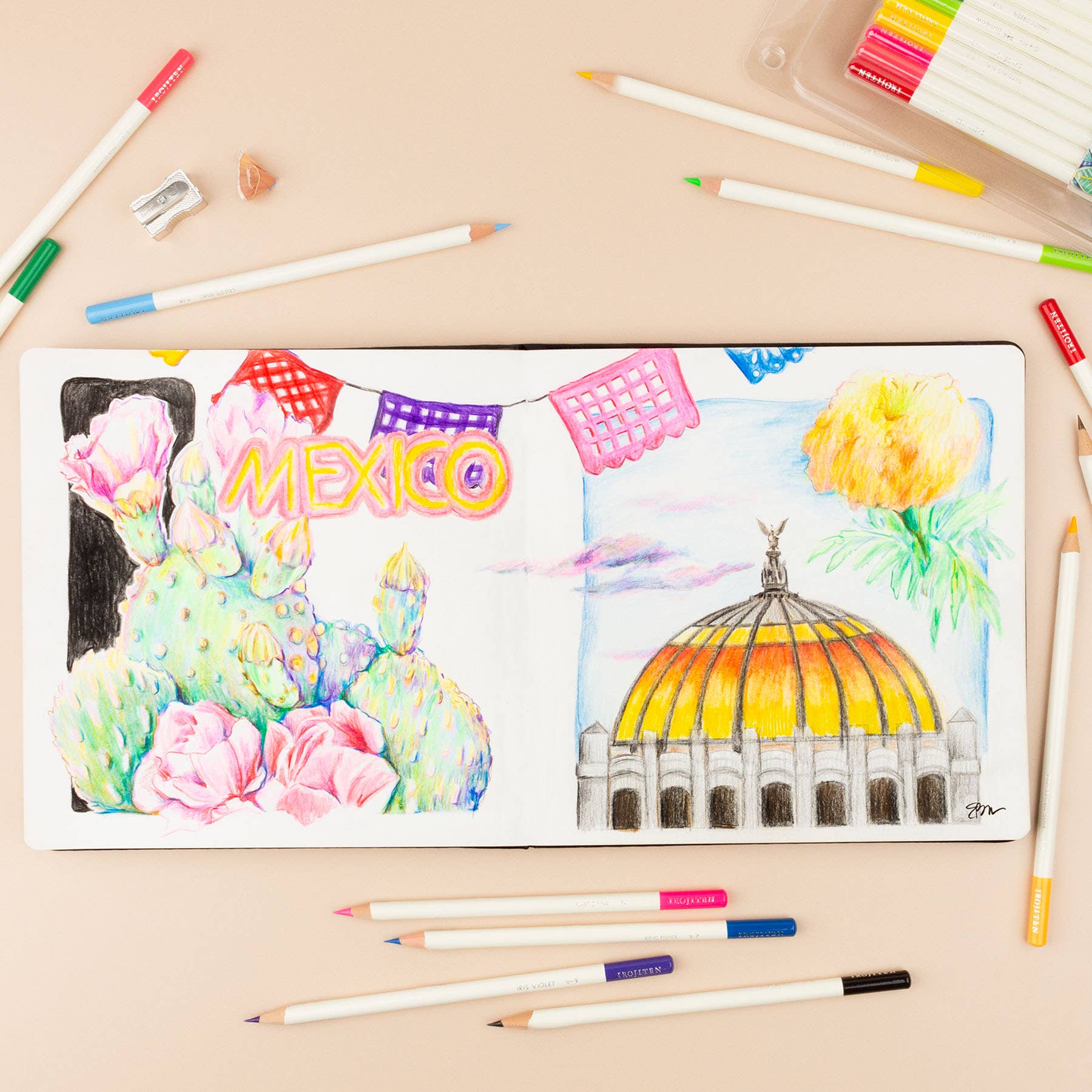 Tombow IROJITEN Buntstifte mit 30 Farben