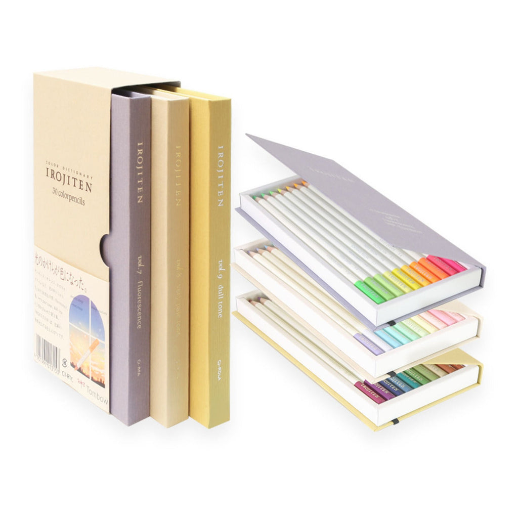 Tombow IROJITEN Buntstifte mit 30 Farben – Seascape