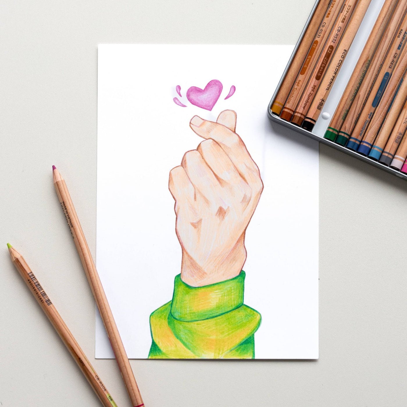 Tombow Ki-Monogatari Eco Buntstifte mit 24 Farben