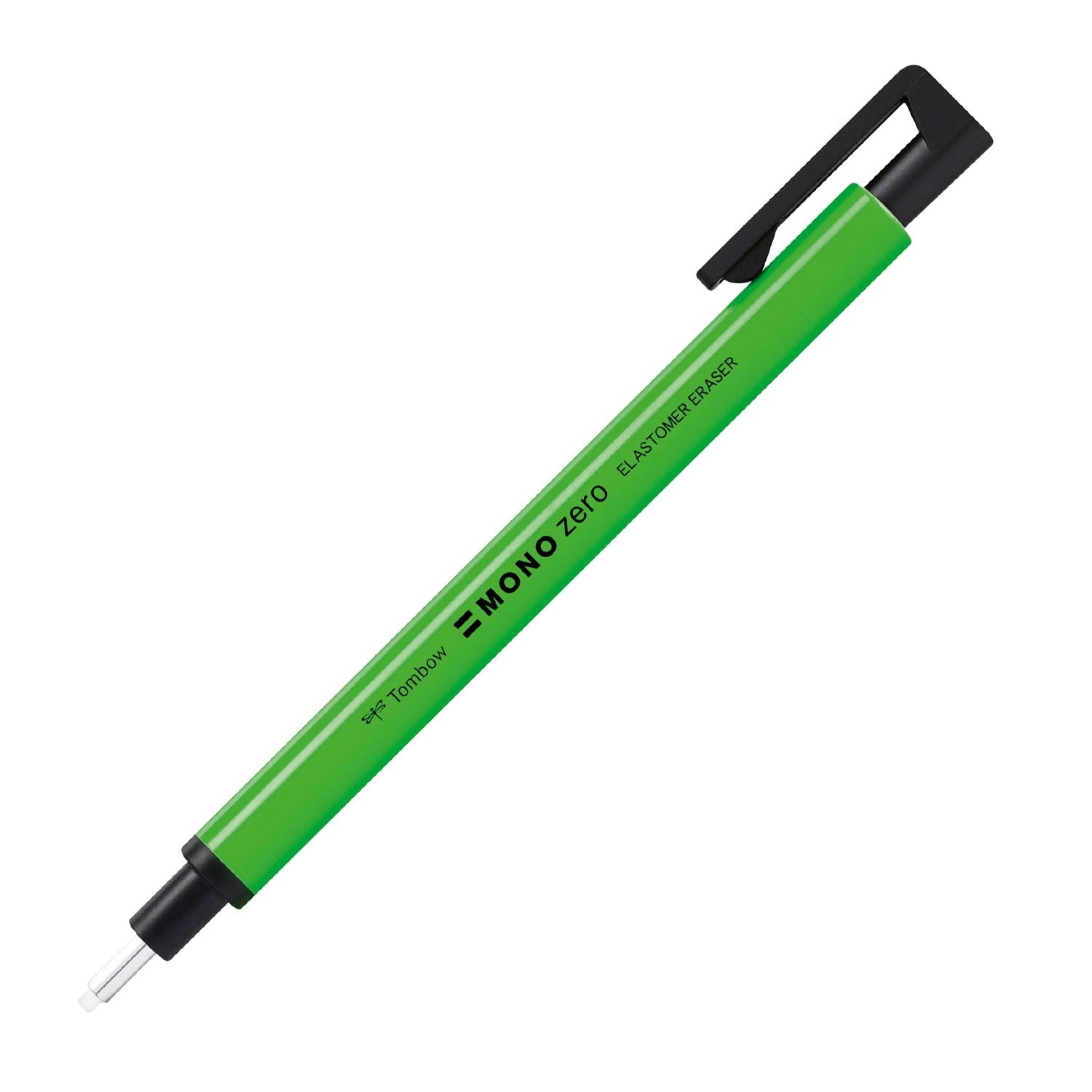 Tombow MONO Zero Neon - Radierstift mit runder Spitze - Neongrün