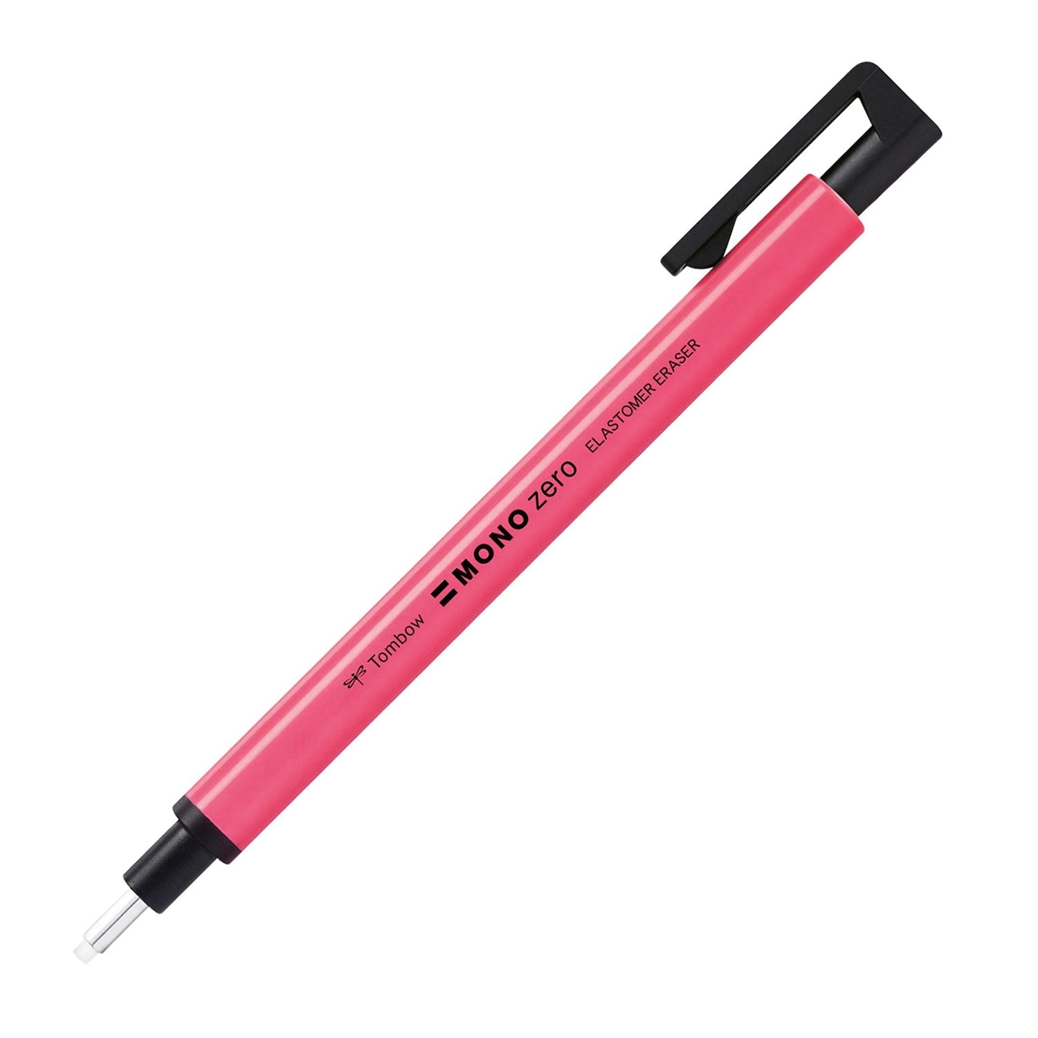 Tombow MONO Zero Neon - Radierstift mit runder Spitze - Neonpink