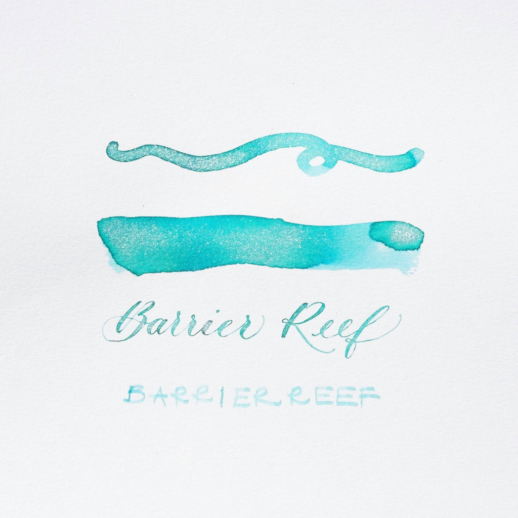Tom's Studio Schimmernde Tinte für Füllfederhalter – Barrier Reef, 50 ml - PenJoy