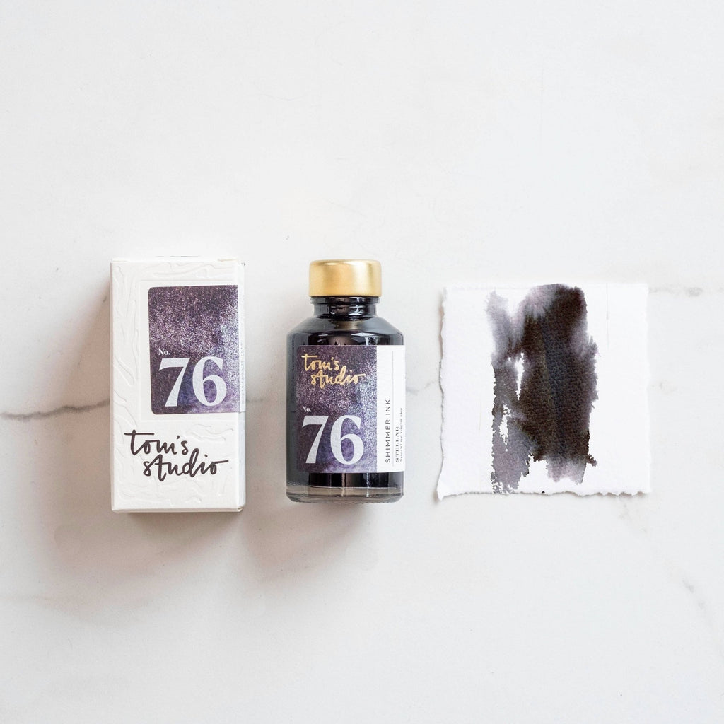 Tom's Studio Schimmernde Tinte für Füllfederhalter – Stellar, 50 ml - PenJoy
