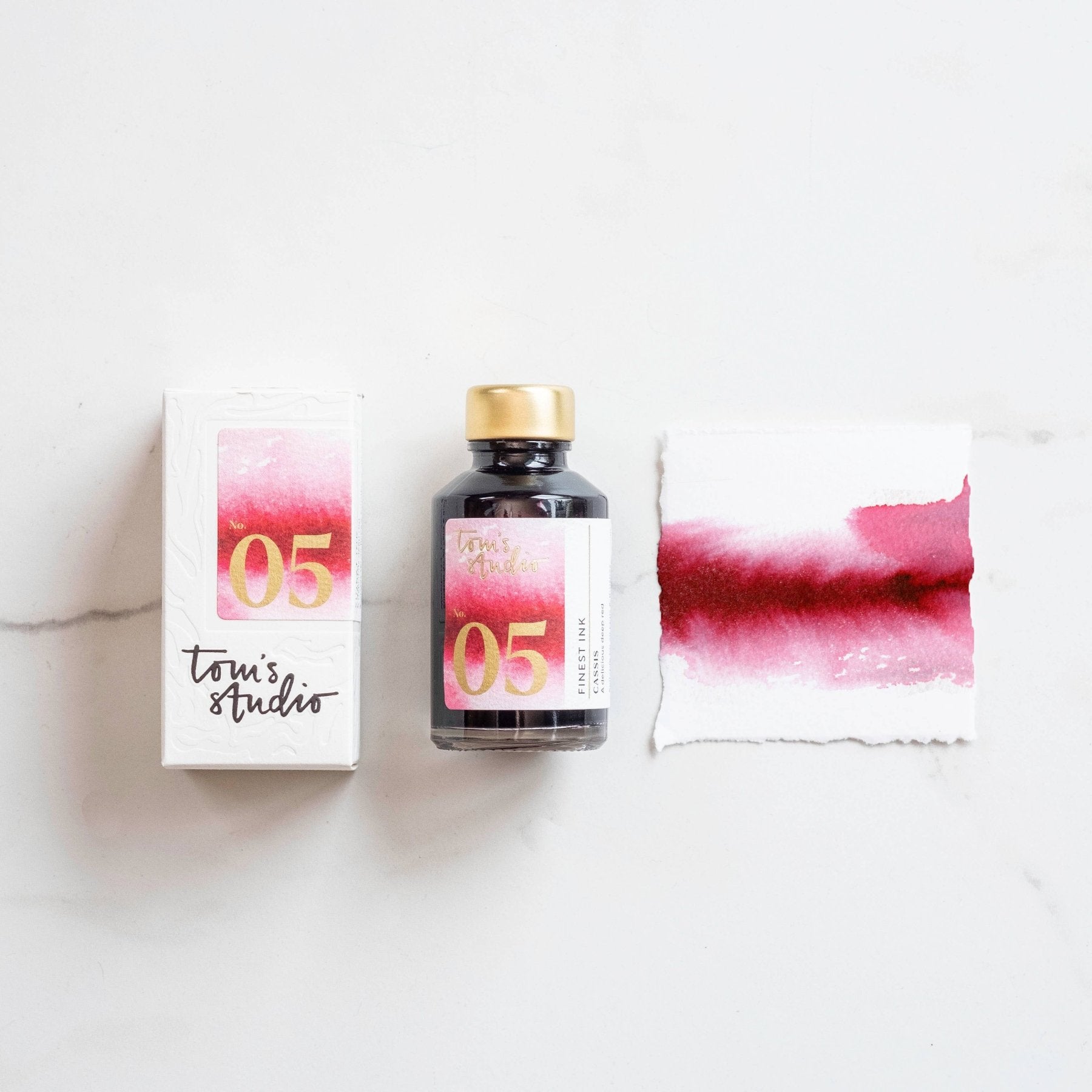 Tom's Studio Tinte für Füllfederhalter - Cassis, 50 ml - PenJoy