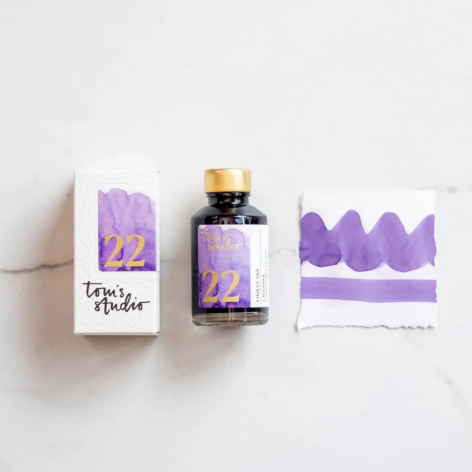 Tom's Studio Tinte für Füllfederhalter – Lavendel, 50 ml - PenJoy