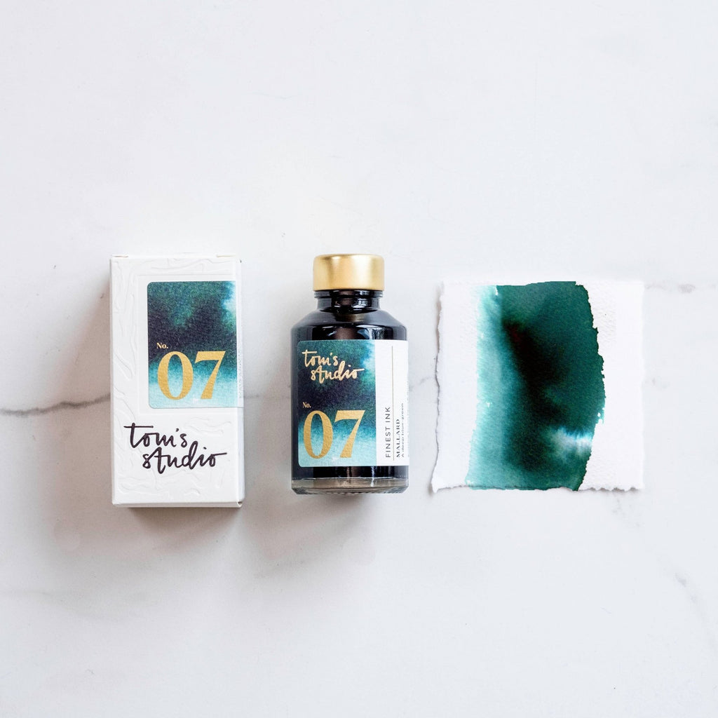 Tom's Studio Tinte für Füllfederhalter - Mallard, 50 ml - PenJoy