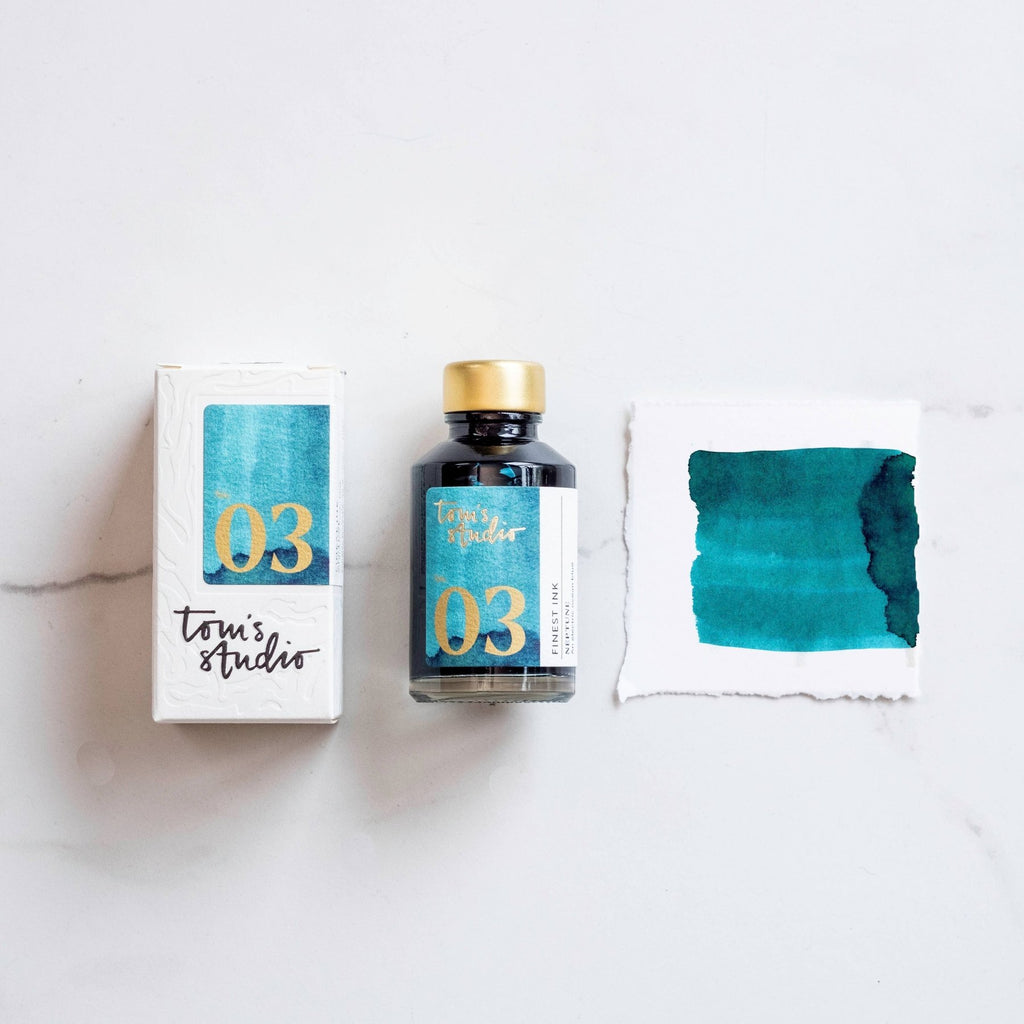 Tom's Studio Tinte für Füllfederhalter - Neptun, 50 ml - PenJoy