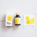 Tom's Studio Tinte für Füllfederhalter – Zitronengelb, 50 ml - PenJoy