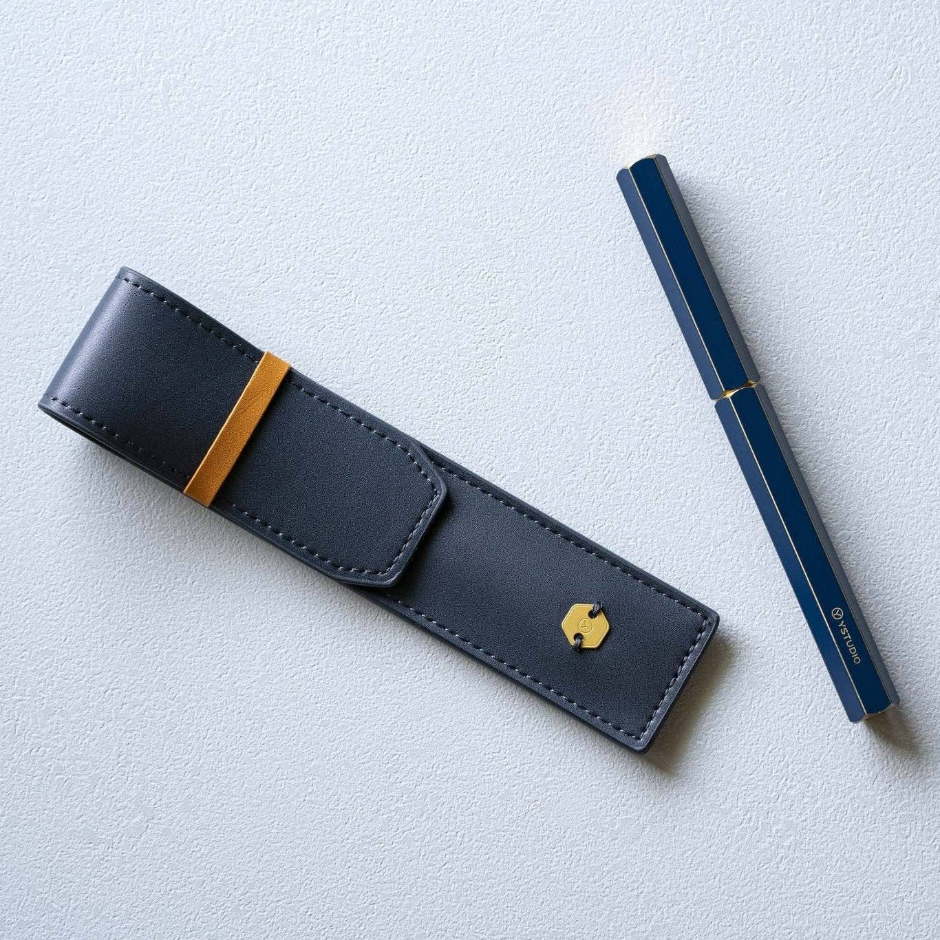 YSTUDIO Classic Reflect Stiftetui - Blau