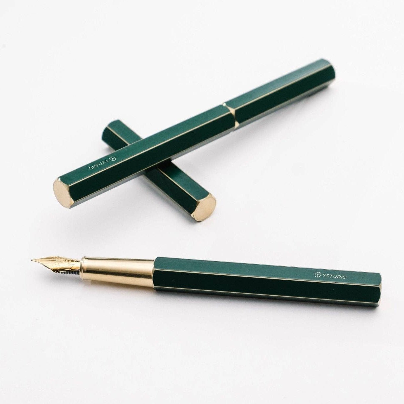 YSTUDIO Classic Revolve Füllfederhalter - Grün