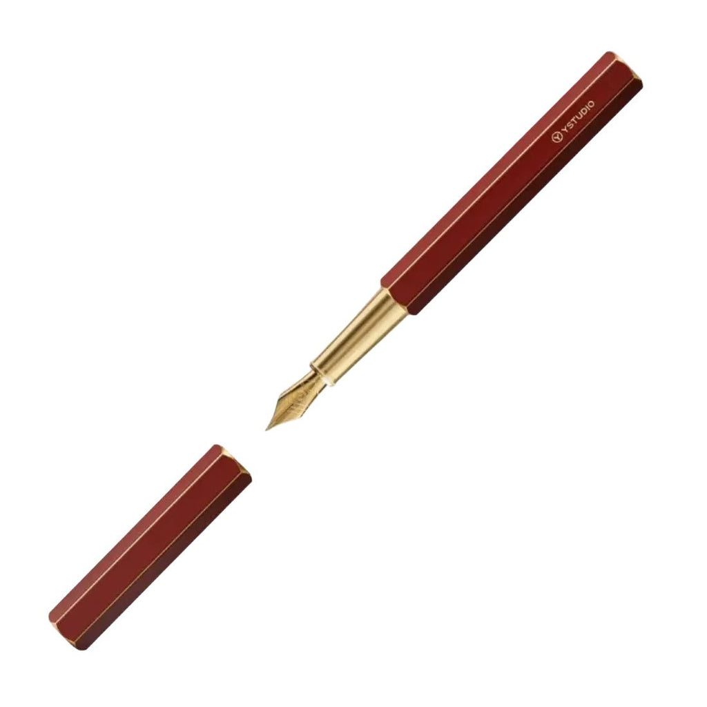 YSTUDIO Classic Revolve Füllfederhalter – Rot