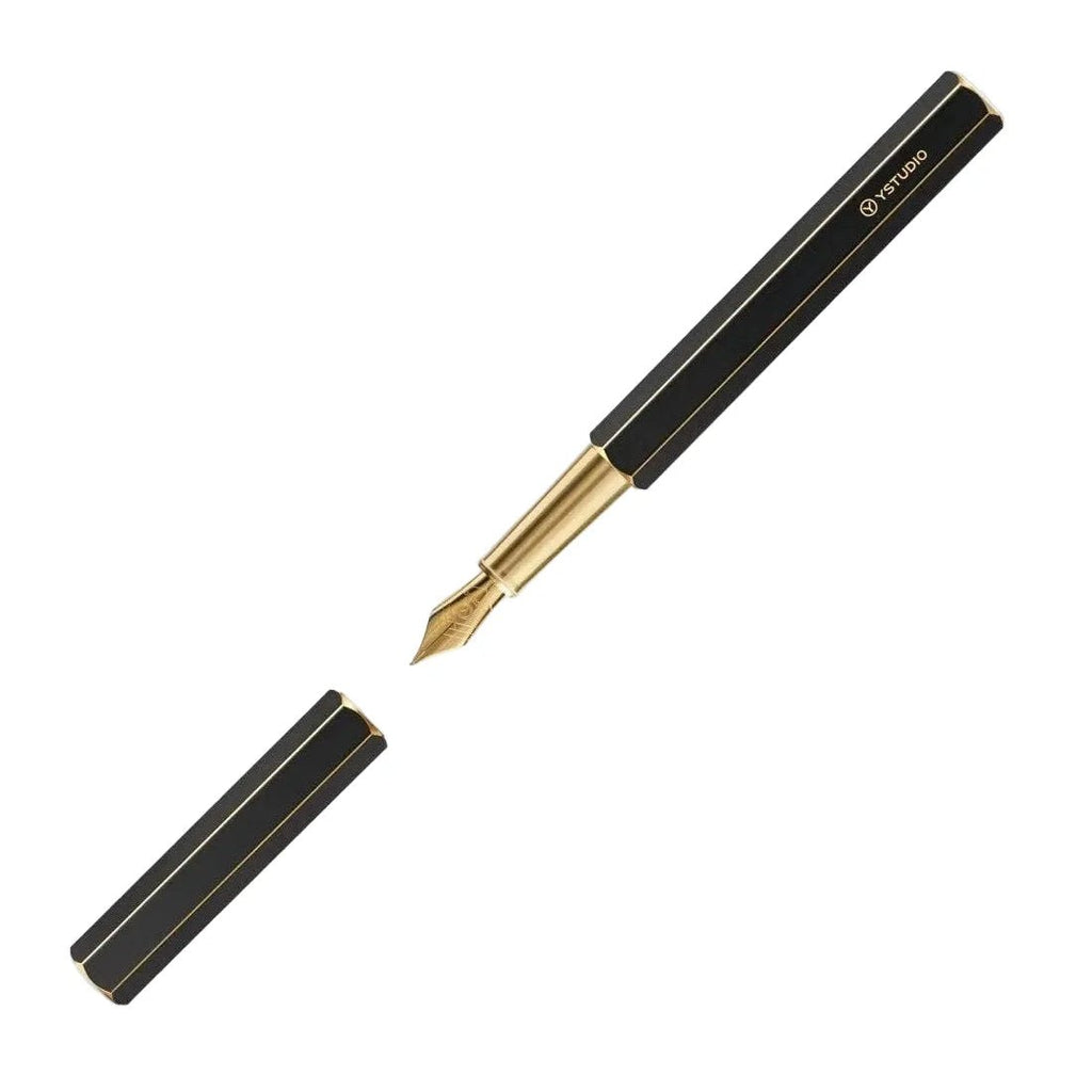 YSTUDIO Classic Revolve Füllfederhalter – Schwarz
