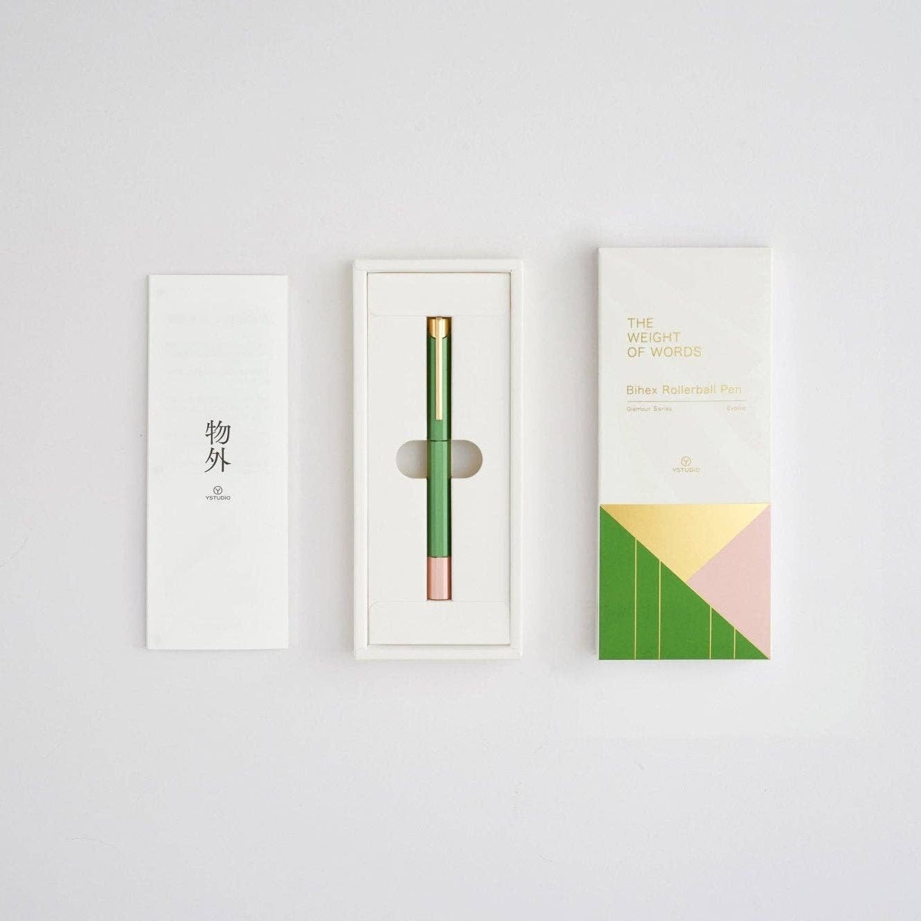 YSTUDIO Glamour Evolve Bihex Tintenroller - Absinth