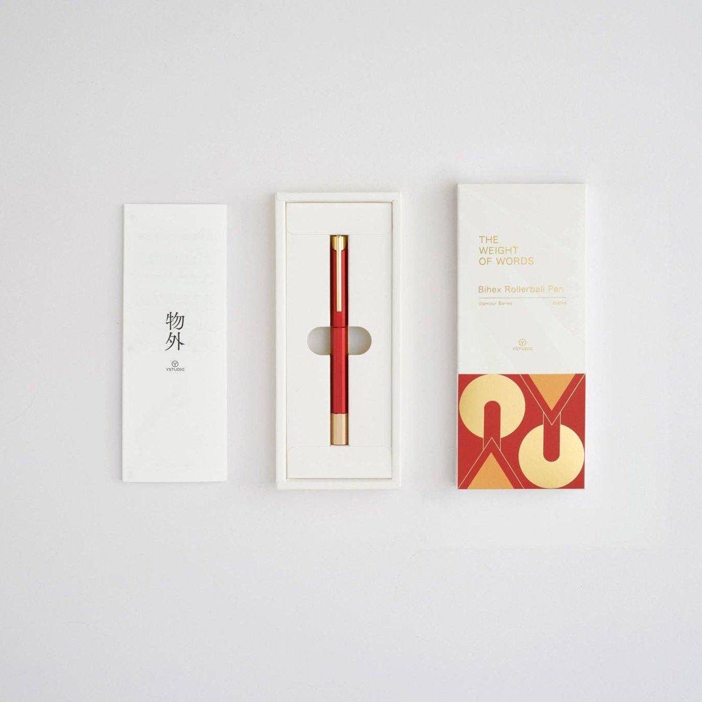 YSTUDIO Glamour Evolve Bihex Tintenroller - Marsala